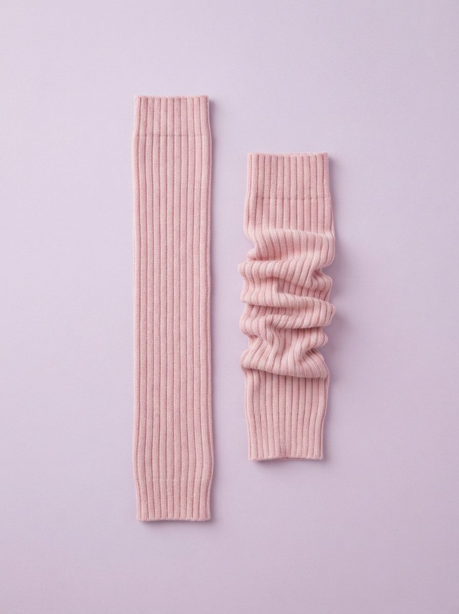 Ribbed leg warmers
