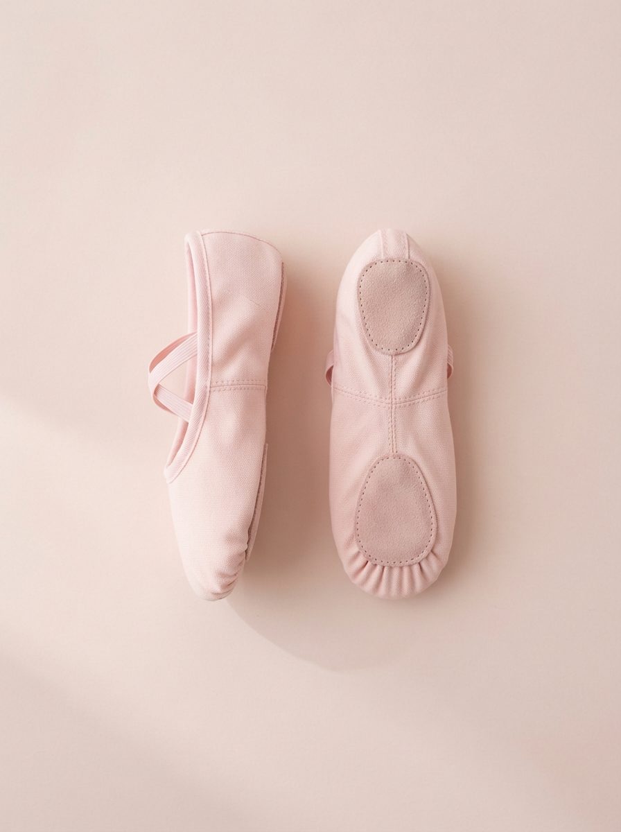 Split-sole ballet shoes